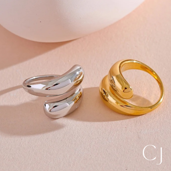 Bague acier inoxydable double
