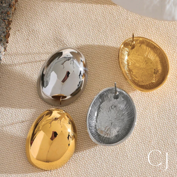 Boucles d'oreilles gouttes acier inoxydable