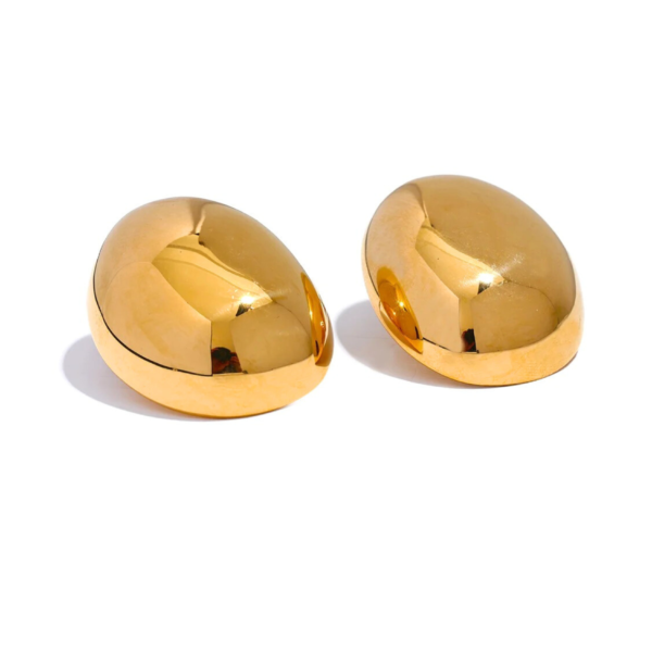 Boucles d'oreilles gouttes acier inoxydable Or
